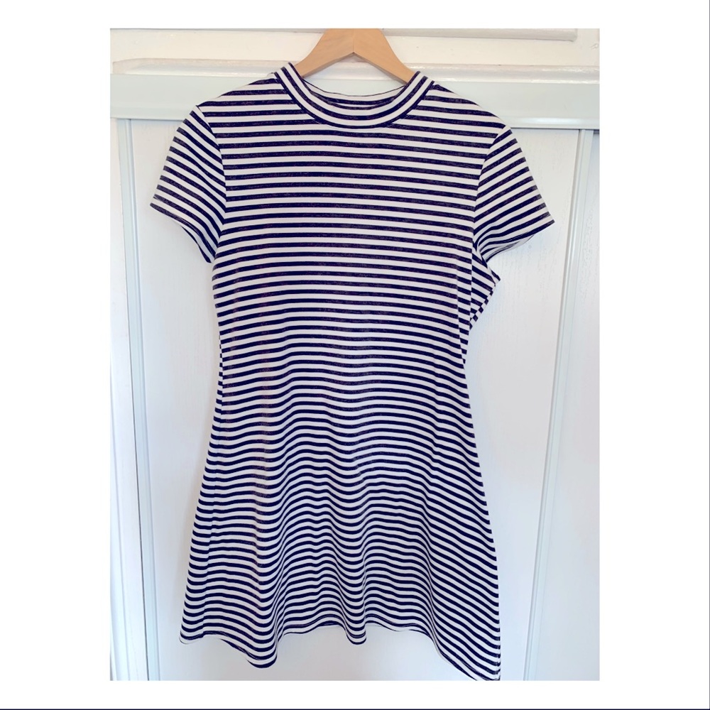 Free People FP Beach Striped Mini Dress